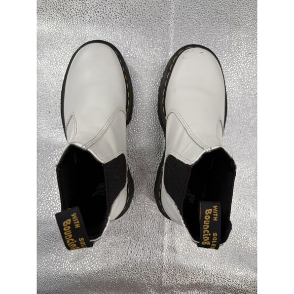 Dr. Martens 2976 Quad Platform Chelsea Women's Boot White Size 7 - Picture 3 of 10